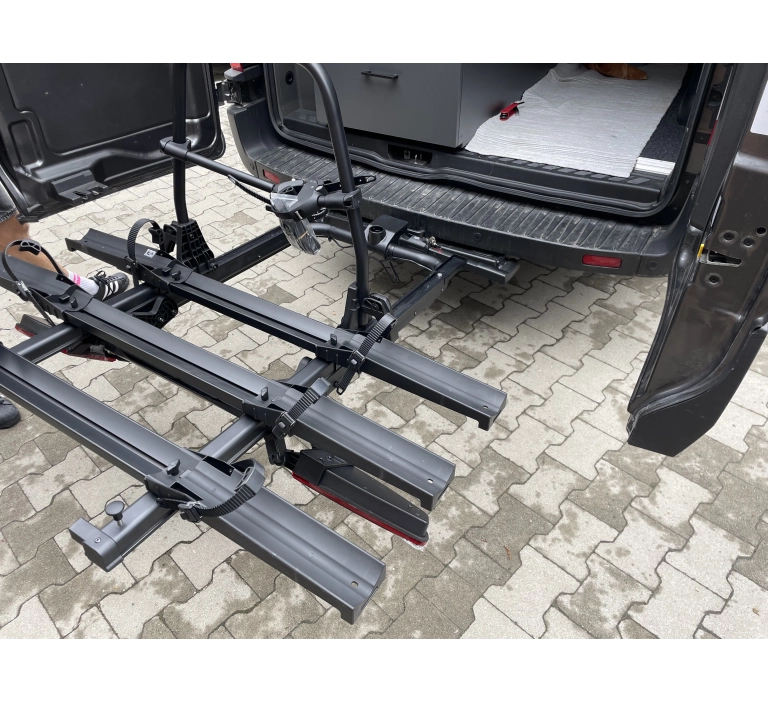Bagażnik platforma rowerowa na hak SPINDER SL3 | przesuwny i składany